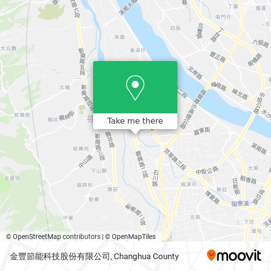 金豐節能科技股份有限公司 map