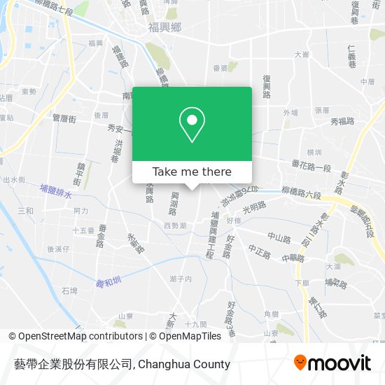 藝帶企業股份有限公司 map