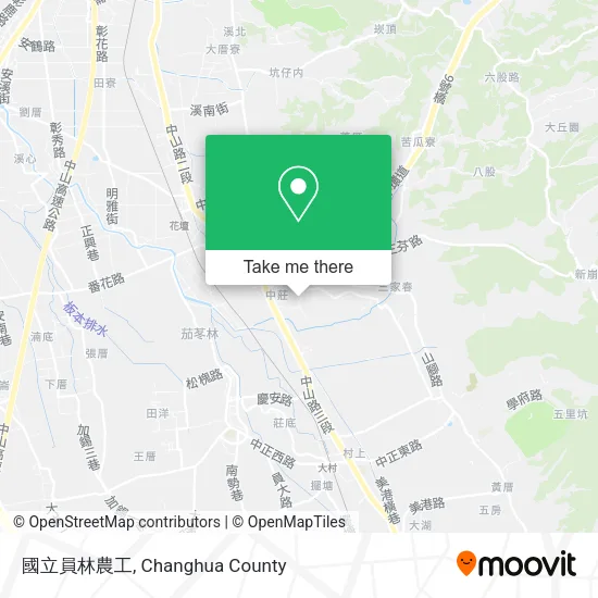國立員林農工 map