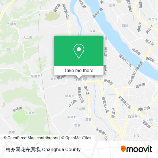 榕亦園花卉廣場地圖