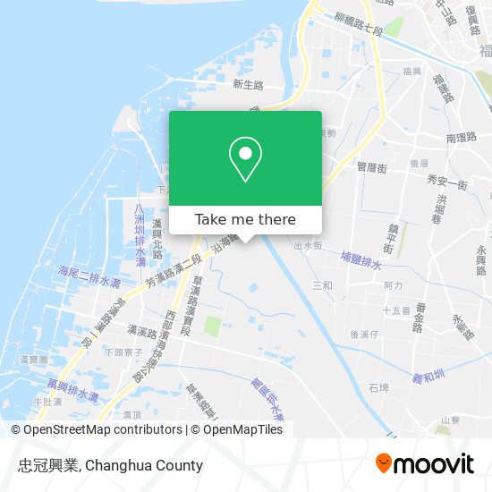 忠冠興業 map