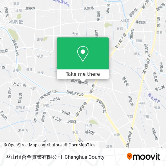 益山鋁合金實業有限公司 map