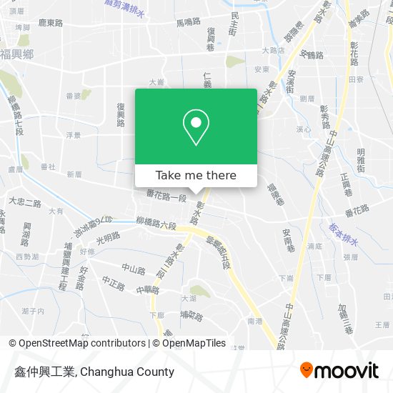 鑫仲興工業 map