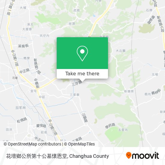 花壇鄉公所第十公墓懷恩堂 map