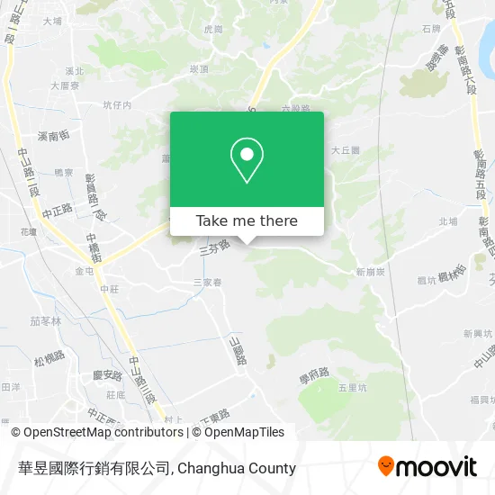華昱國際行銷有限公司地圖