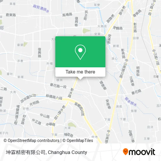 坤霖精密有限公司 map