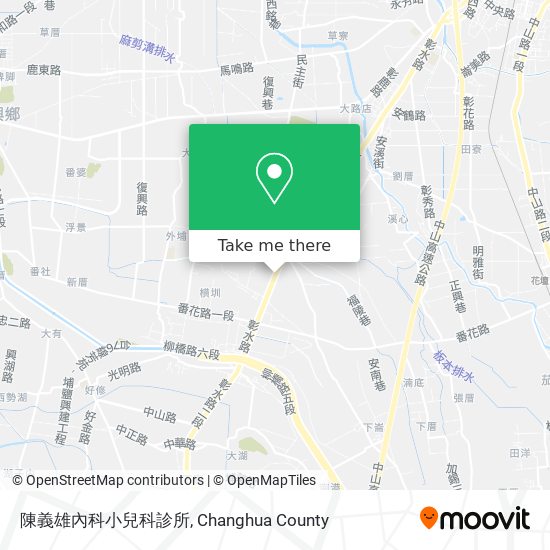 陳義雄內科小兒科診所 map