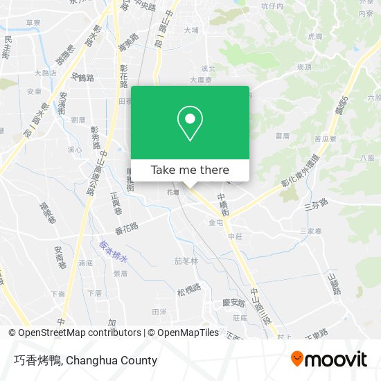 巧香烤鴨 map