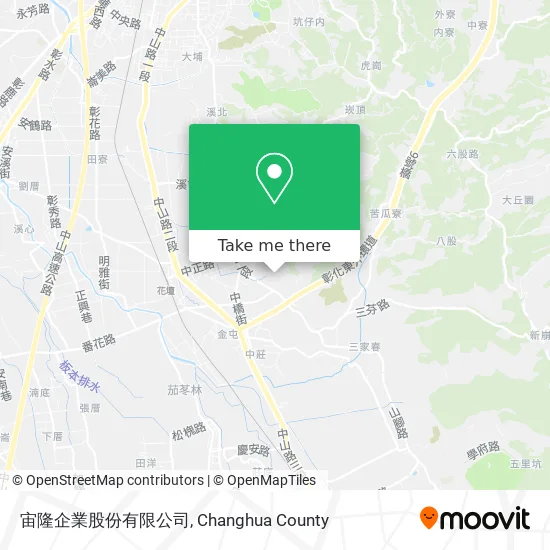 宙隆企業股份有限公司地圖