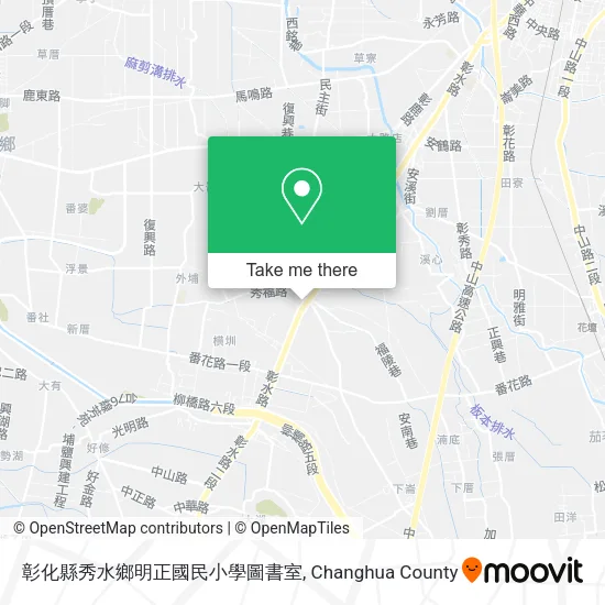 彰化縣秀水鄉明正國民小學圖書室 map
