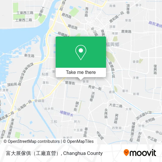 富大展傢俱（工廠直營） map