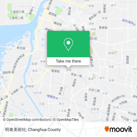 明泰美術社地圖