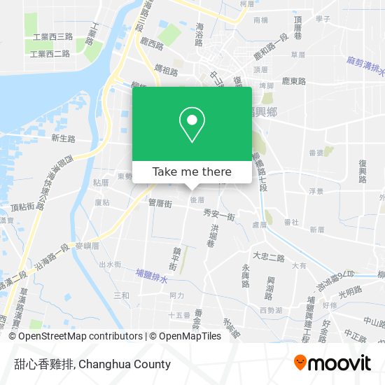 甜心香雞排地圖