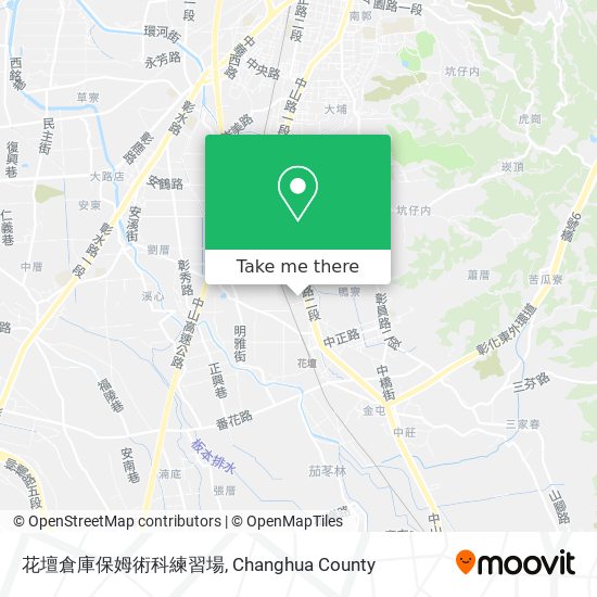 花壇倉庫保姆術科練習場地圖