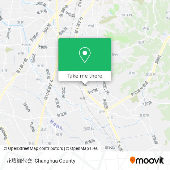 花壇鄉代會 map