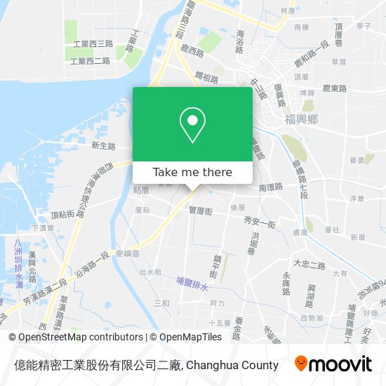 億能精密工業股份有限公司二廠 map