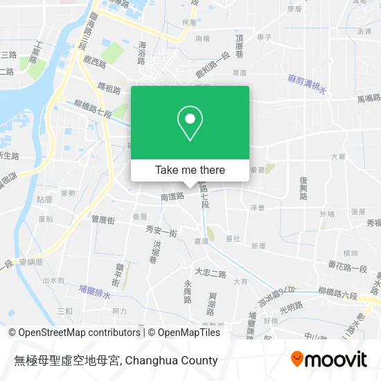無極母聖虛空地母宮 map
