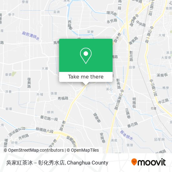 吳家紅茶冰－彰化秀水店 map