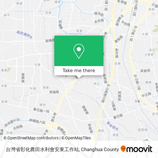 台灣省彰化農田水利會安東工作站 map