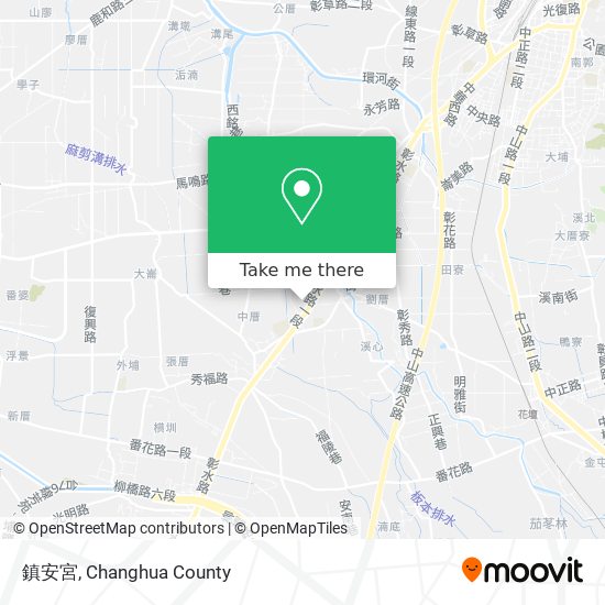 鎮安宮 map