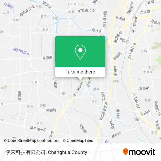 俊宏科技有限公司 map
