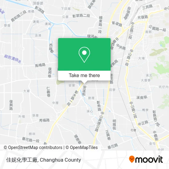 佳妮化學工廠 map