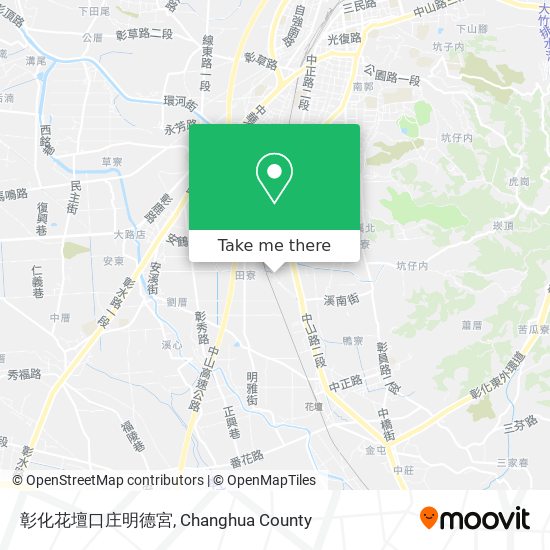 彰化花壇口庄明德宮 map