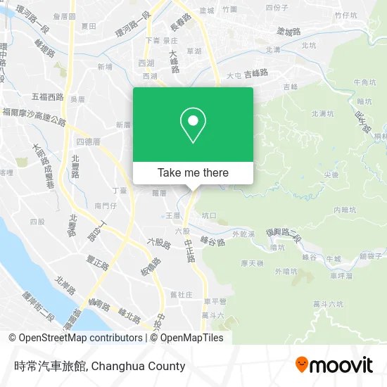 時常汽車旅館 map