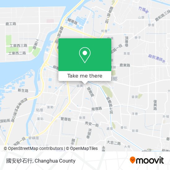 國安砂石行 map