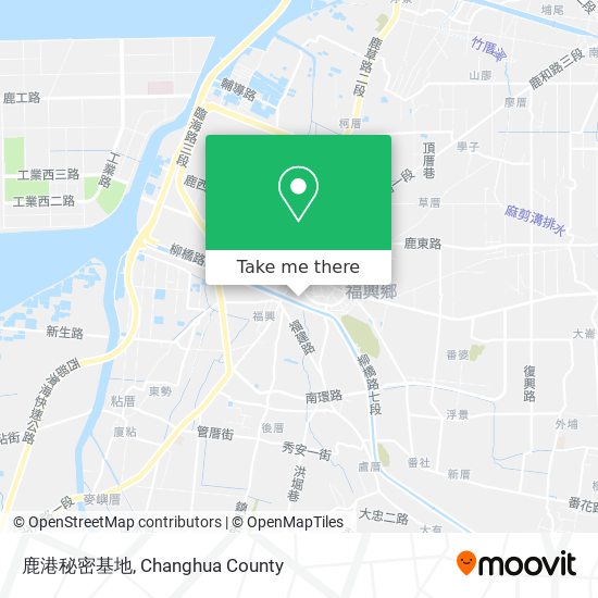 鹿港秘密基地地圖