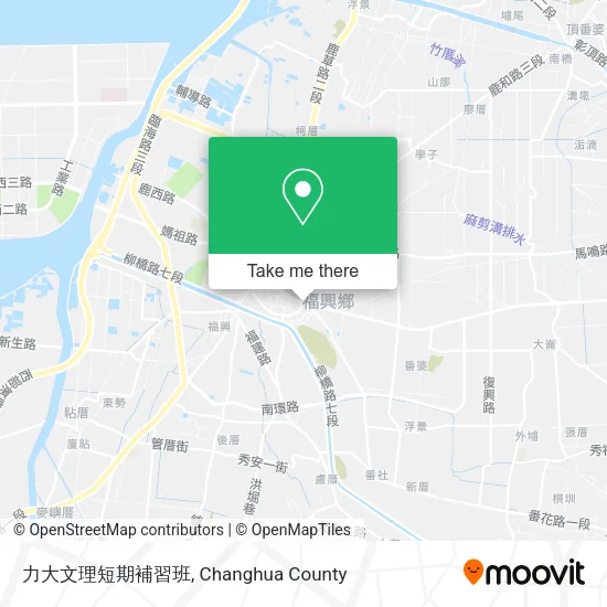 力大文理短期補習班 map