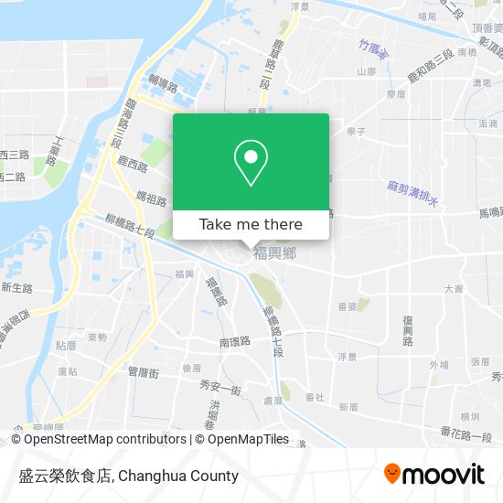 盛云榮飲食店 map