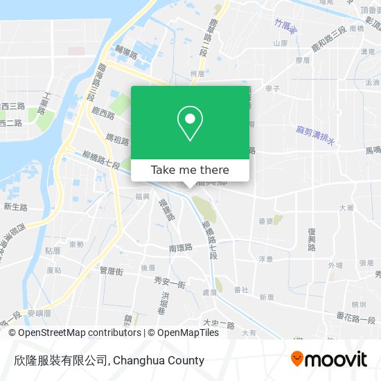 欣隆服裝有限公司 map