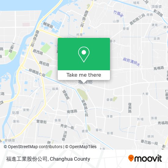 福進工業股份公司 map