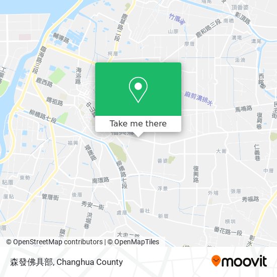 森發佛具部 map