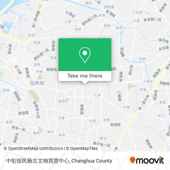 中彰投民藝古文物買賣中心 map