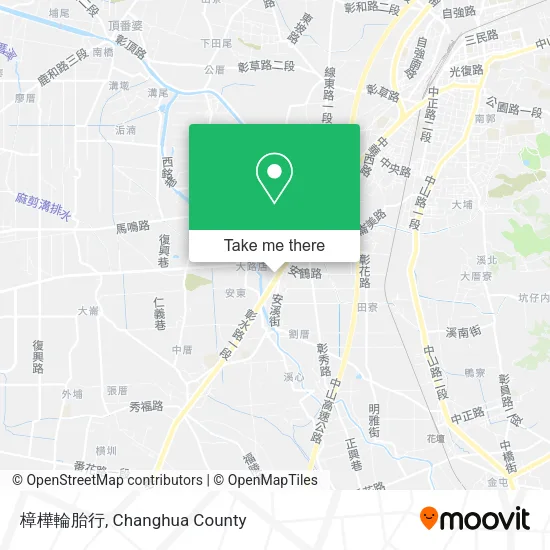 樟樺輪胎行 map