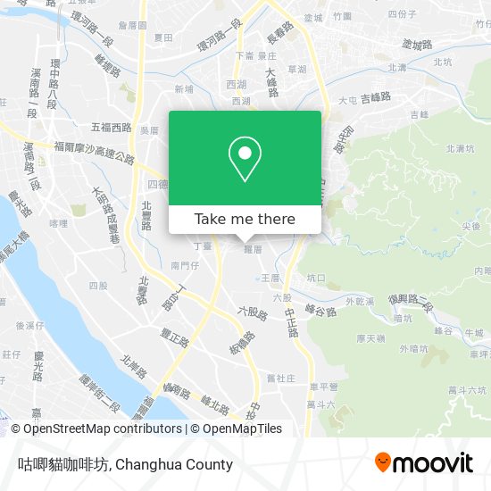 咕唧貓咖啡坊地圖