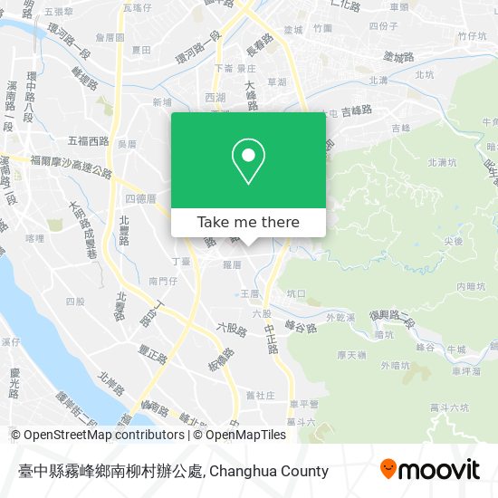 臺中縣霧峰鄉南柳村辦公處 map