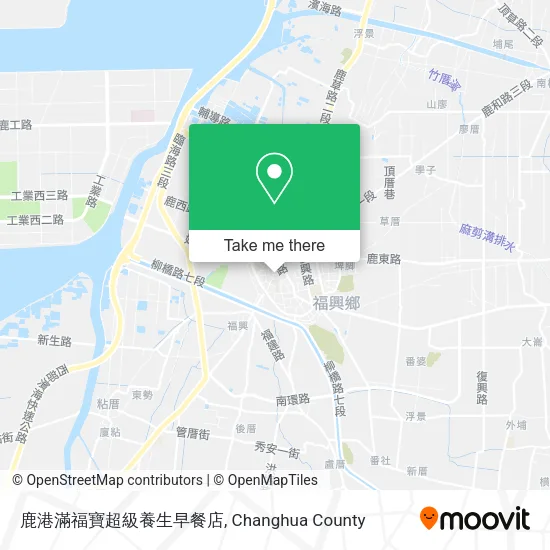 鹿港滿福寶超級養生早餐店 map