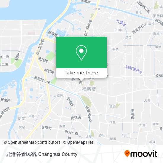 鹿港谷倉民宿 map