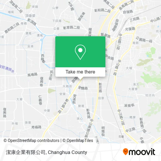 潔康企業有限公司 map