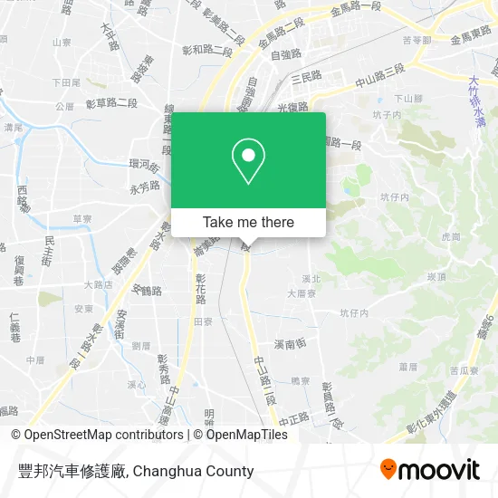 豐邦汽車修護廠地圖