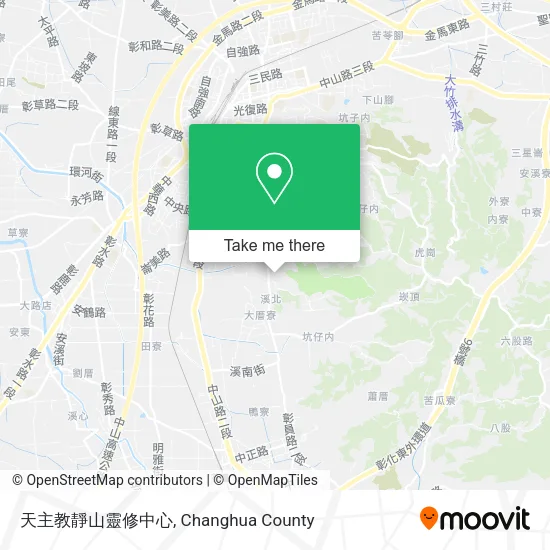 天主教靜山靈修中心 map