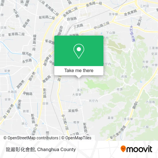 龍巖彰化會館地圖