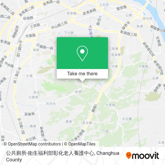 公共廁所-衛生福利部彰化老人養護中心地圖