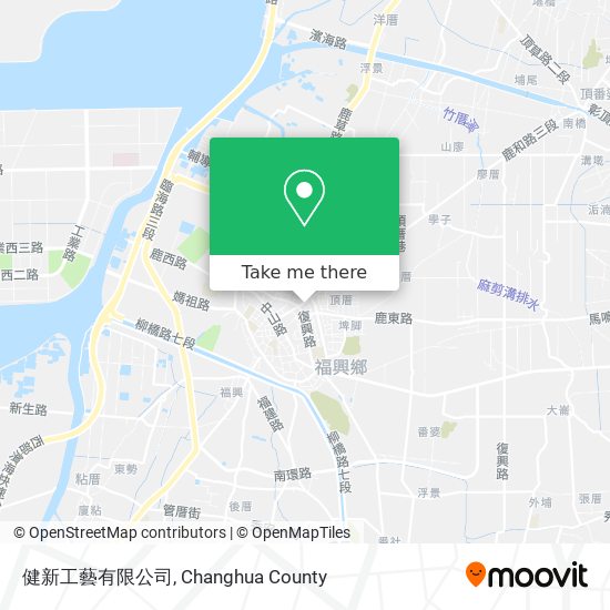 健新工藝有限公司 map