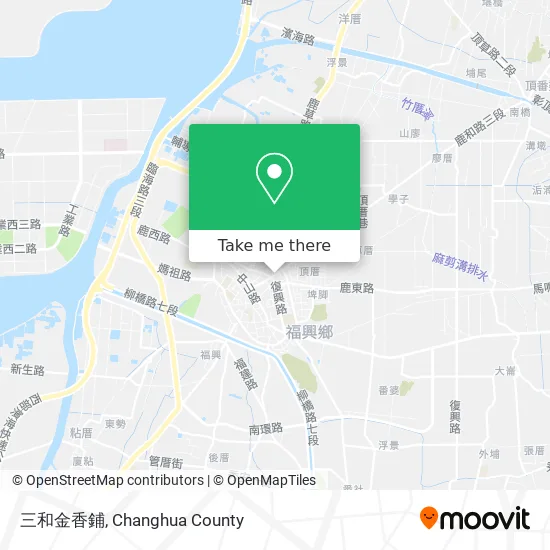 三和金香鋪地圖