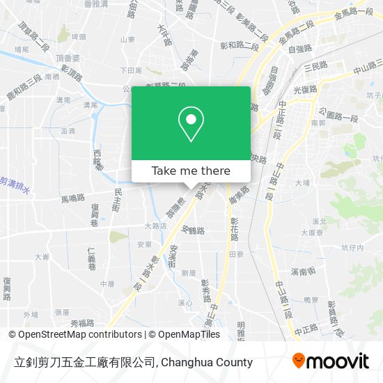 立釗剪刀五金工廠有限公司 map