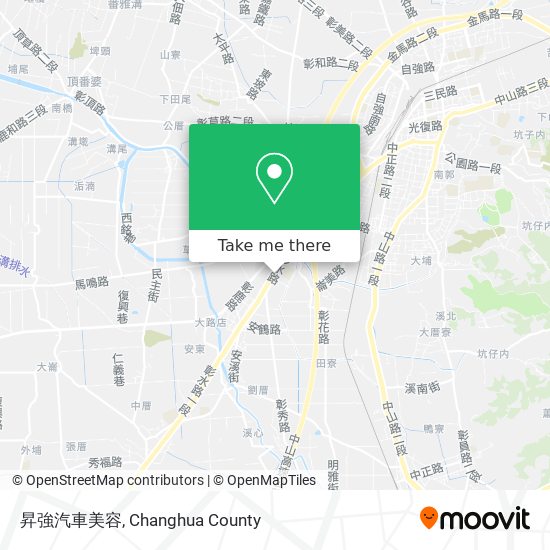 昇強汽車美容地圖